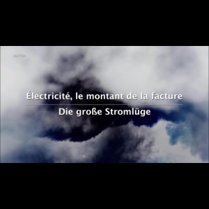 Électricité, le montant de la facture ARTE  Cécile Allegra  Patrick Dedole