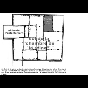 Gizeh - Chambre de la reine : passage vers les réseaux souterrains (Parks)