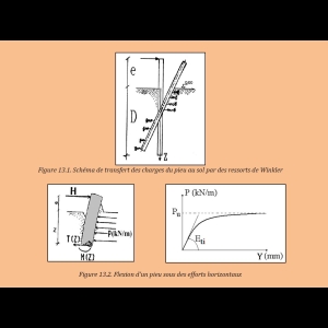 Comportement des pieux sous forces horizontales