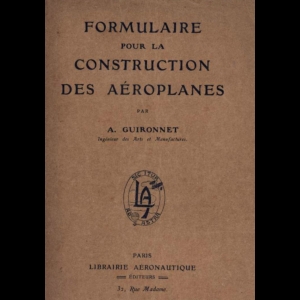 Formulaire pour la construction des Aéroplanes