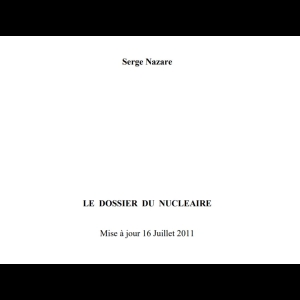 Le dossier du nucléaire