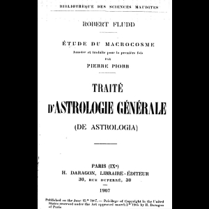 Étude du macrocosme - Traité d'astrologie générale - Tome 1 