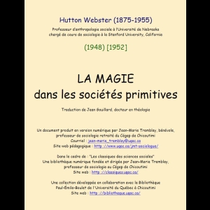 La Magie dans les sociétés primitives