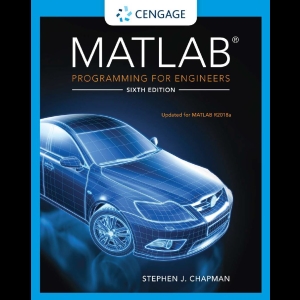 MATLAB Programming for Engineers