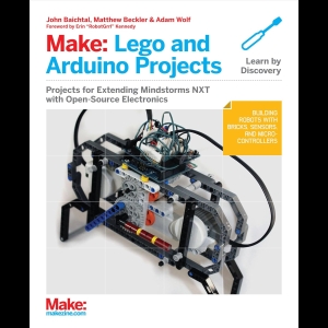 Build a Drawbot that roams around and traces its path with a marker pen Construct an analog Mindstorms clock with hands that display the correct time Create a machine that mixes a glass of chocolate milk at the touch of a button Make a Gripperbot rolling robotic arm that you control wirelessly with Arduinos mounted on your arms Explore electronic music by building a guitar-shaped Lego synthesizer Build a Lego lamp with on/off and dimmer switches that you control with a smartphone application Jump feet first