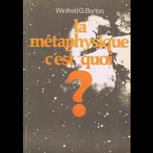 La métaphysique c'est quoi ?