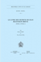Le Livre Des Secrets De Jean. Recension Breve (Nh III, 1 Et Bg, 2)