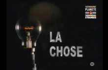 Paralysie du sommeil - La Chose