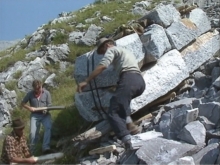 Trasporto marmifero -  Lizzatura  - video-frammento by franco Fossi
