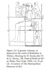 Tombe de Rekhmirê : Statue en Granite