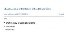 A Brief History of Drills and Drilling 