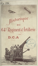 Historique du 64e régiment d'artillerie D.C.A