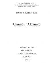 Études d’Hyperchimie : chimie et alchimie