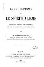 L'occultisme et le spiritualisme