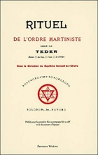 Rituel de l'ordre martiniste