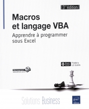 Macros et langage VBA - Apprendre à programmer sous Excel