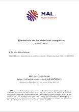 Généralités sur les matériaux composites