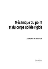 Mécanique du point et du corps solide rigide