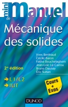 Mini manuel de Mécanique des solides