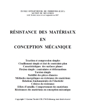 Résistance des Matériaux en Conception Mécanique