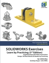 SOLIDWORKS Exercises - Learn by Practicing