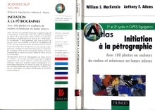 Atlas d'initiation à la pétrographie - 180 photos en couleurs de roches et minéraux en lames minces