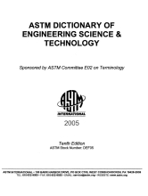 ASTM - Dictionary of Engineering Science Technology