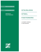 Stainless Steel Fasteners - A Systematic Approach to their Selection