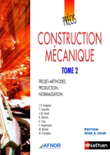 Précis de Construction Mécanique - Tome 2